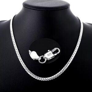 20" 925 Sterling Silver Chain Necklace